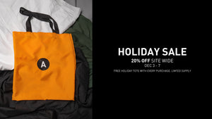ADAPTURE - HOLIDAY SALE | TOTE BAG GIVEAWAY