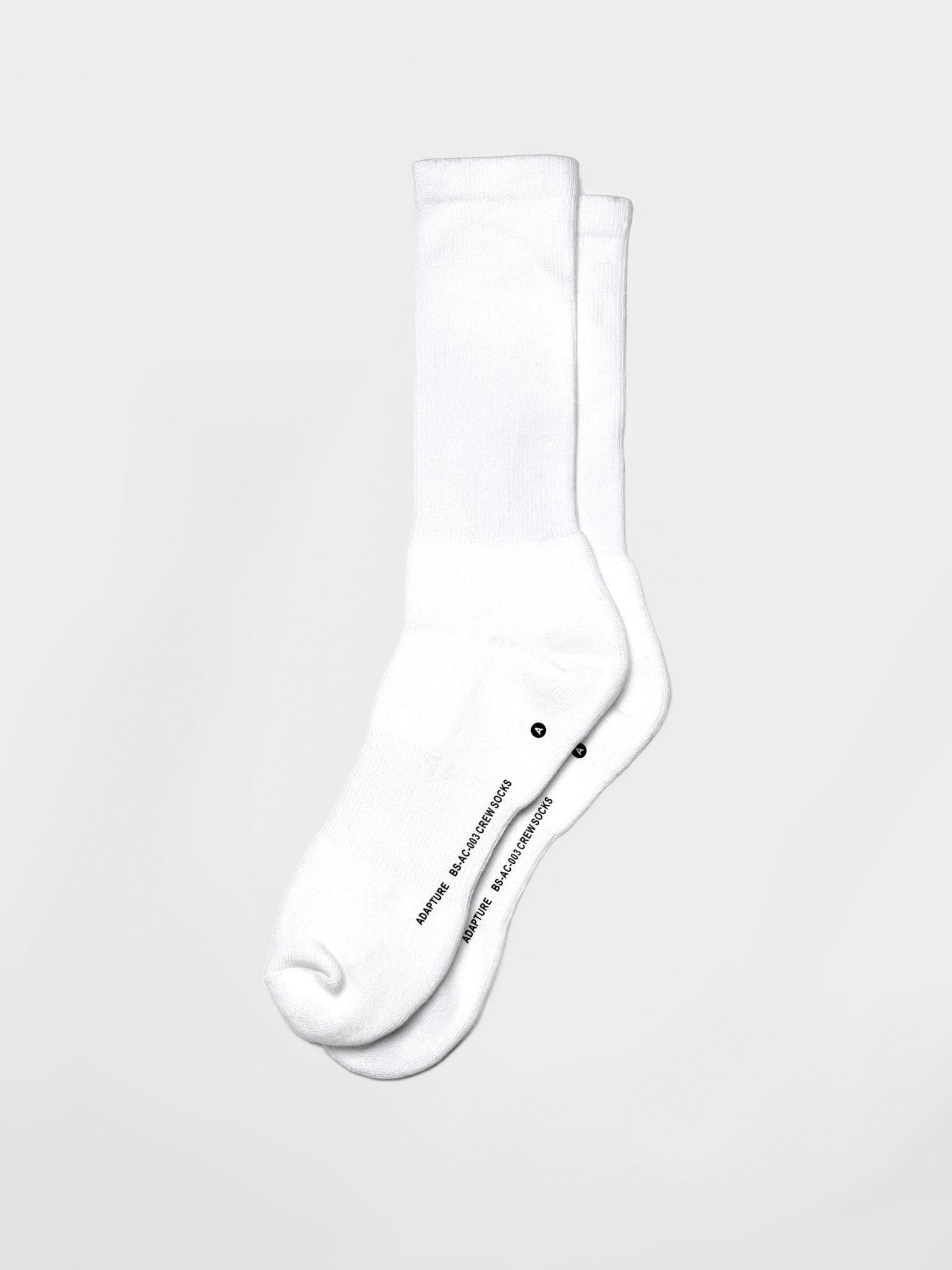 White Crew Sock