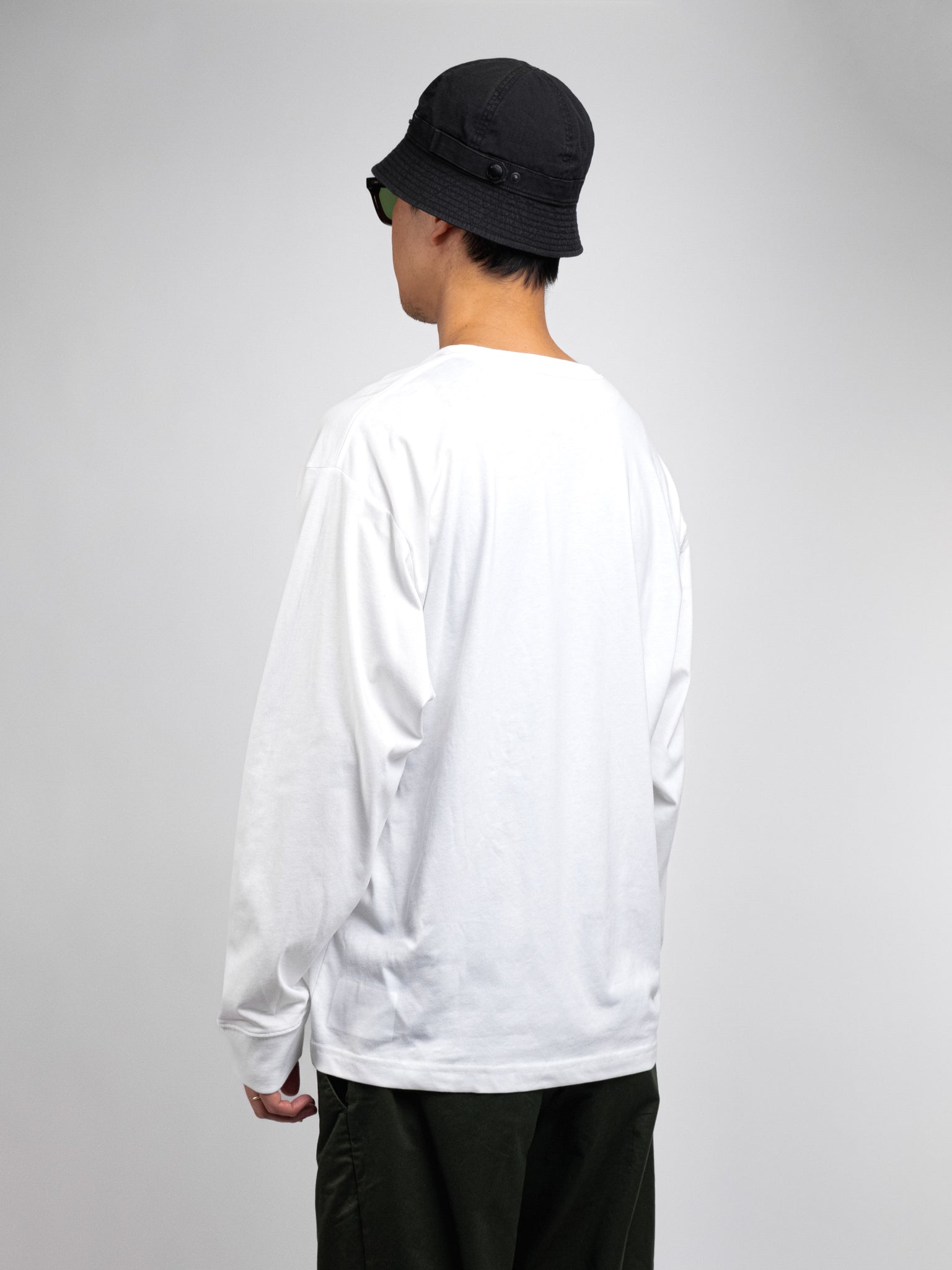 Relaxed Fit Long Sleeve White - v2