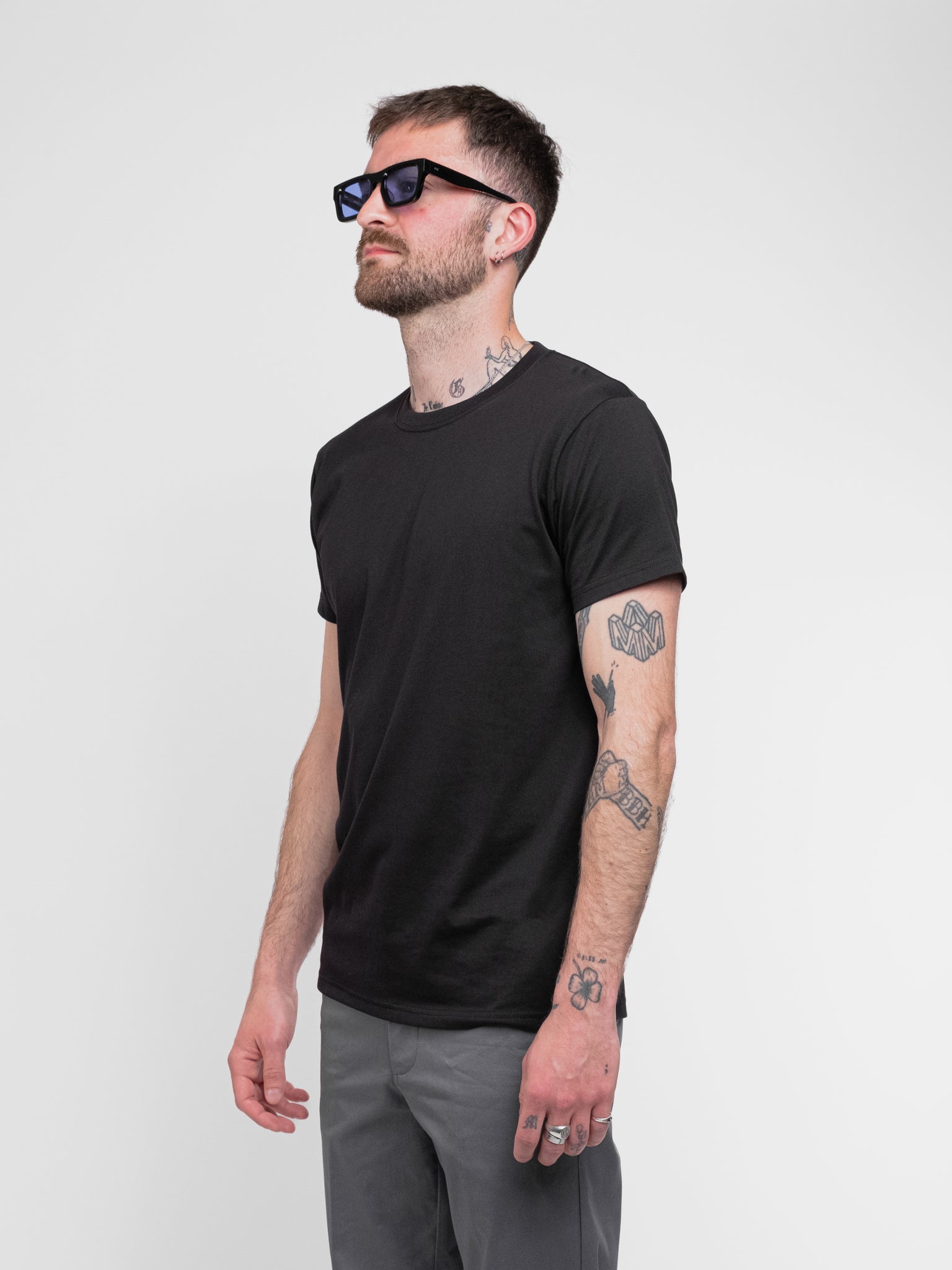 Slim Fit T-Shirt Black - v2