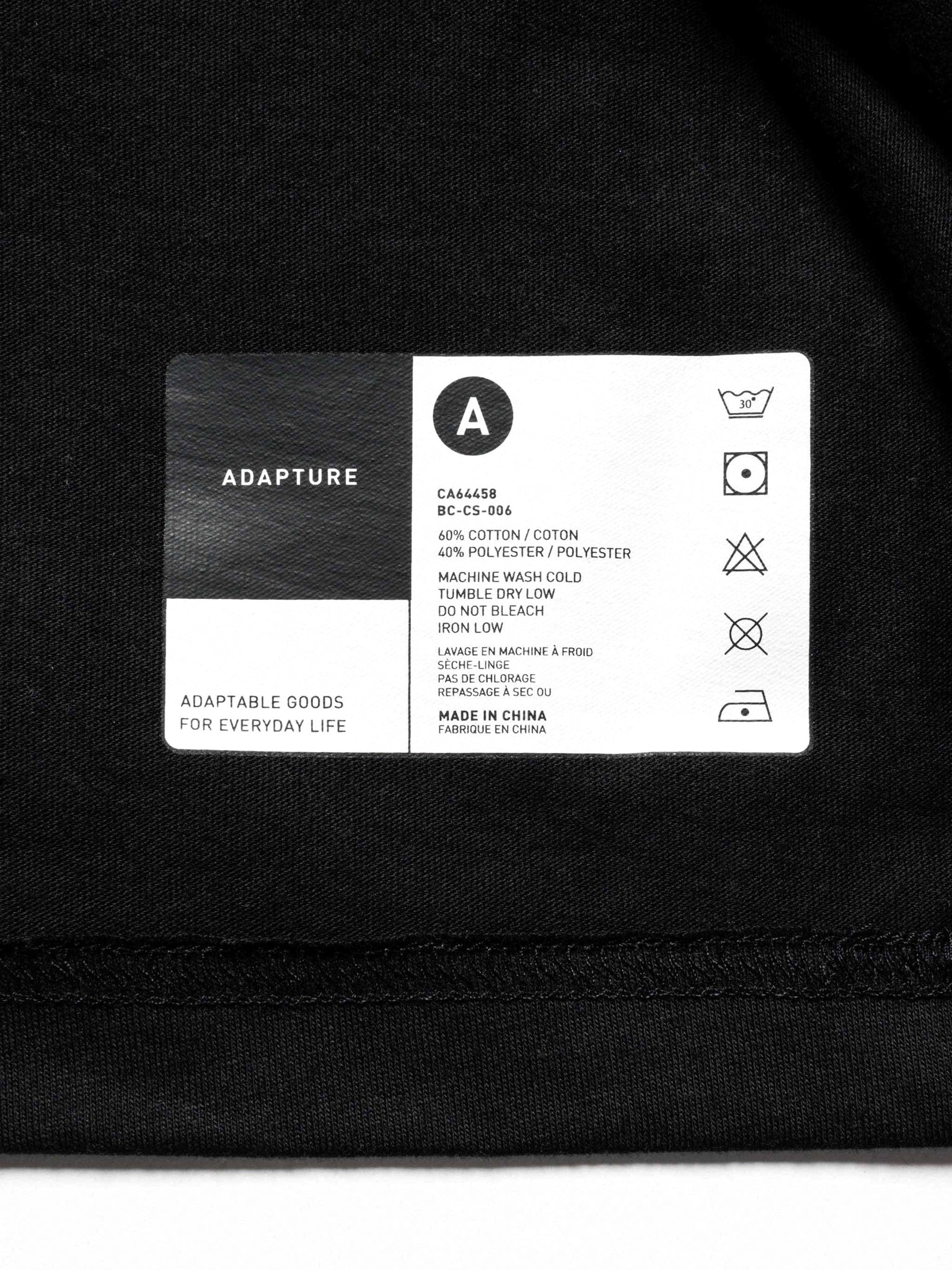 ADAPTURE Black LS Relaxed