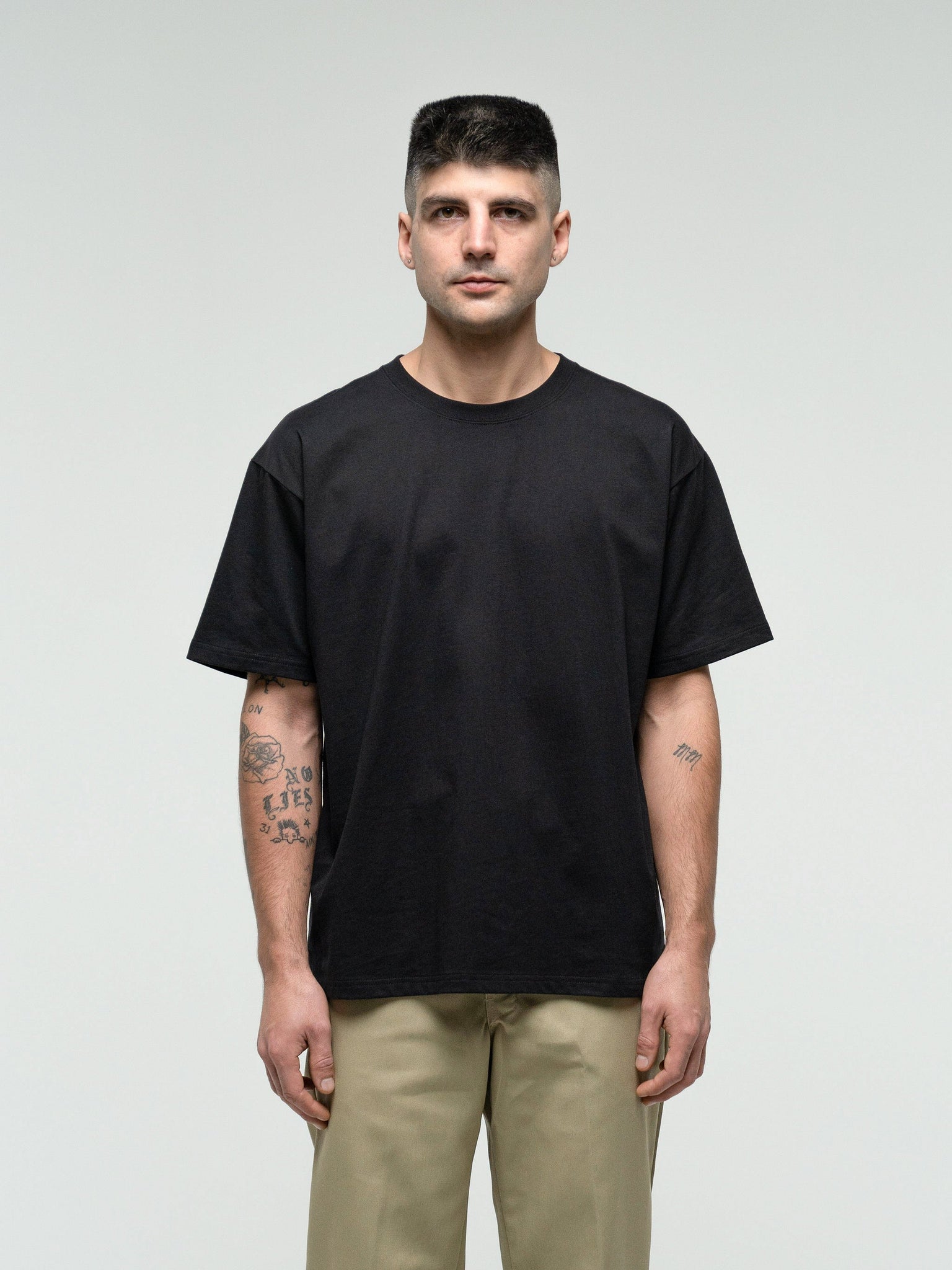 Relaxed Fit T-Shirt Black – ADAPTURE